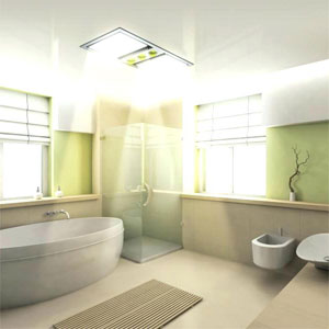 Exhaust Fans with Heater & Light (3 in 1)